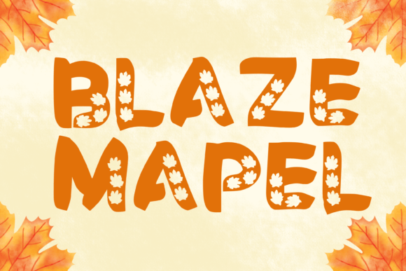 Blaze Maple Font for Business Branding