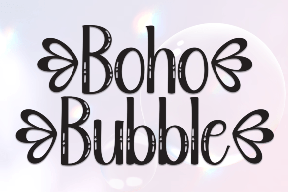 Boho Bubble: A Friendly Script Font for Editorial Designs