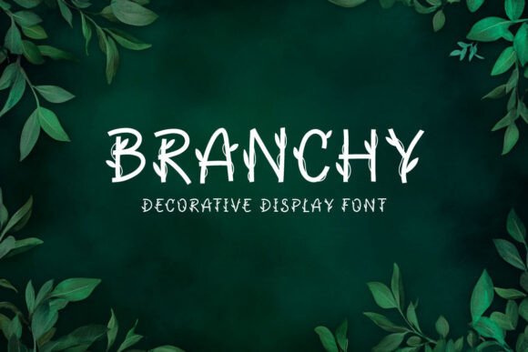 Branchy: A Font for Editorial Mood and Natural Flow