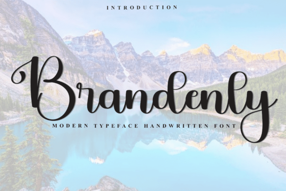 Brandenly: The Soft Script Font Handheld Makers Dream About