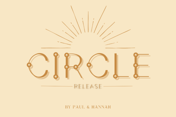Circle Release: A Typography Tool Inspired by Light and Nature