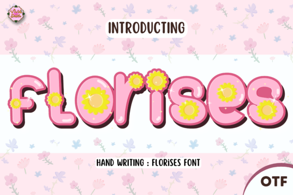 Florises: An Editorial Font Designed to Bloom
