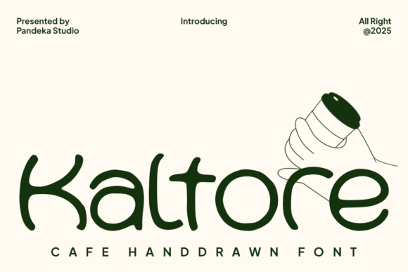 Kaltore: The Hand-Drawn Font for Warm Editorial Design