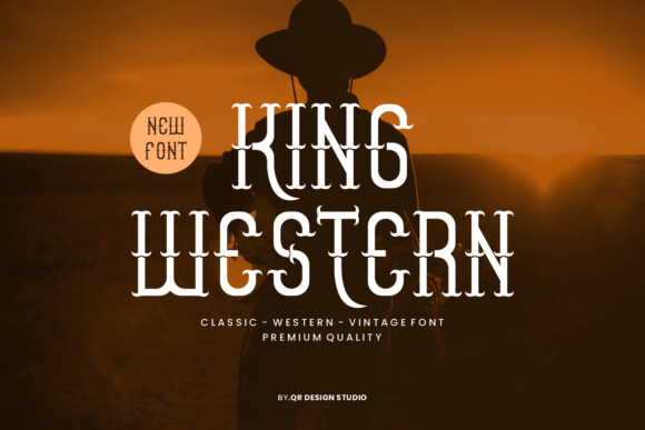 King Western: The Friendly Serif Font for Modern Campaigns