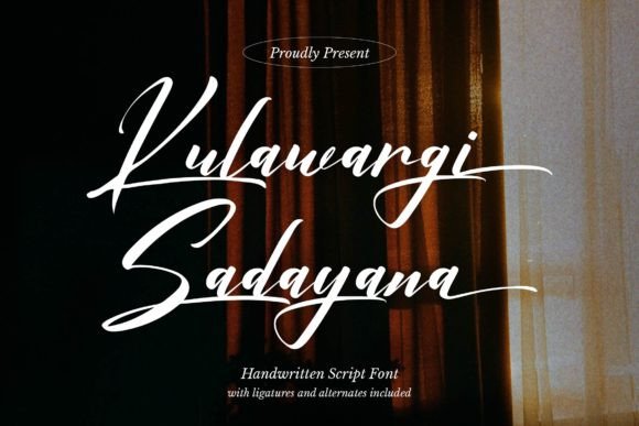 Kulawargi Sadayana: A Handwritten Font for Editorial Authenticity
