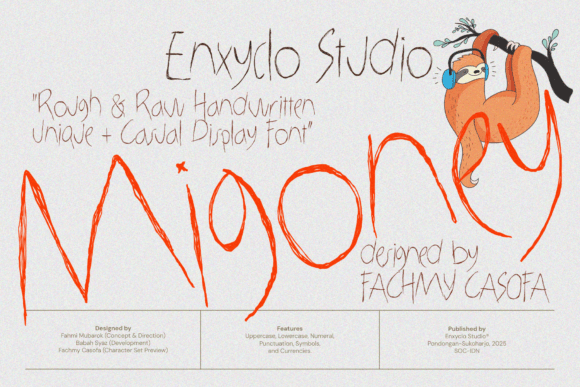 Migoney: An Authentic Handwritten Font for Editorial Design