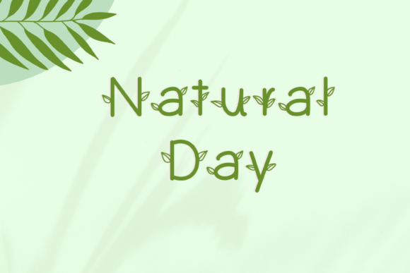 Natural Day Font: A Friendly Typographic Tool for Modern Creators
