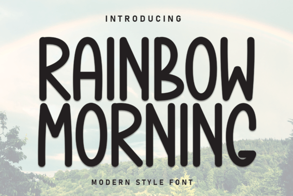 Rainbow Morning: The Friendly Handwritten Font for Modern Campaigns