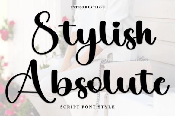 Stylish Absolute: A Soft Script Font for Craft Sellers