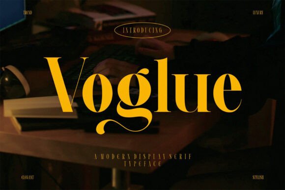 Testing the Voglue Font in a Campaign Workflow