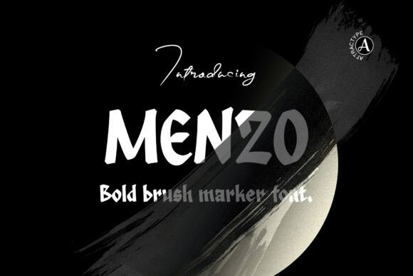 The Editorial Mood of Menzo Font